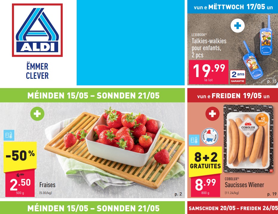 Aldi Distributes Leaflet Via WhatsApp In Luxembourg RetailDetail EU